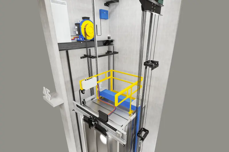 Premium Machine Room Elevators & Lifts by Wolf Lifts in Delhi NCR